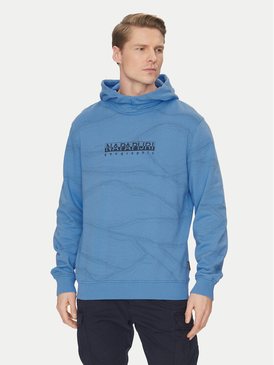 Napapijri Mikina Cellini NP0A4ILR Modrá Relaxed Fit