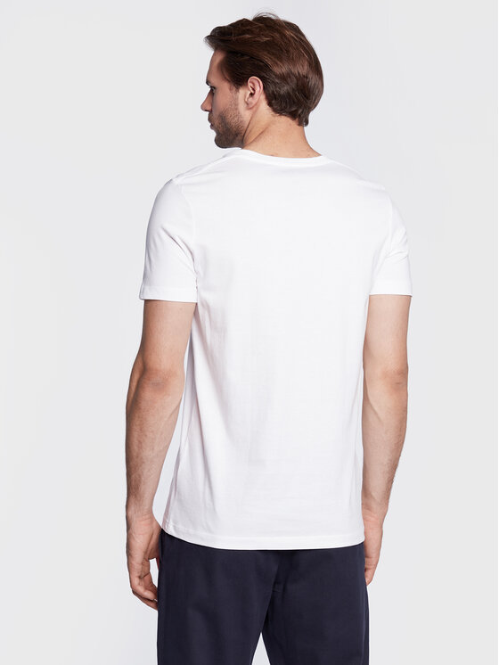 s.Oliver s.Oliver Σετ t-shirts 2125230 Λευκό Slim Fit