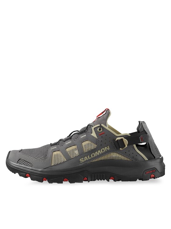 Salomon Salomon Sandály Techamphibian 5 L47114900 Šedá