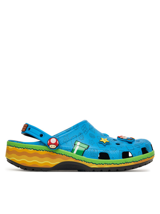 Crocs Crocs Natikači Super Mario Core Classic Clog 212138 Pisana
