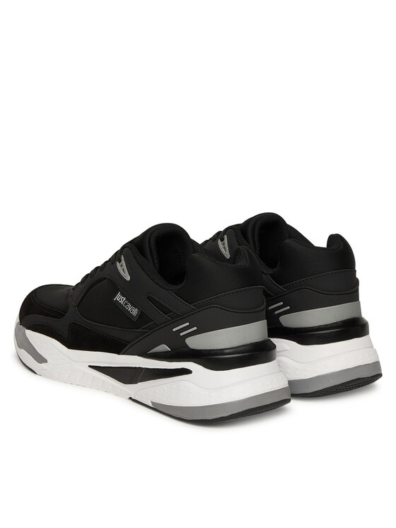Just Cavalli Just Cavalli Sneakers 79QA3SD2 ZSD38 Schwarz