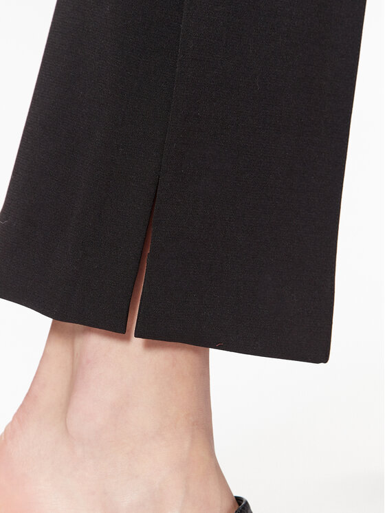 Gina Tricot Gina Tricot Stoffhose Rosie 19197 Schwarz Regular Fit