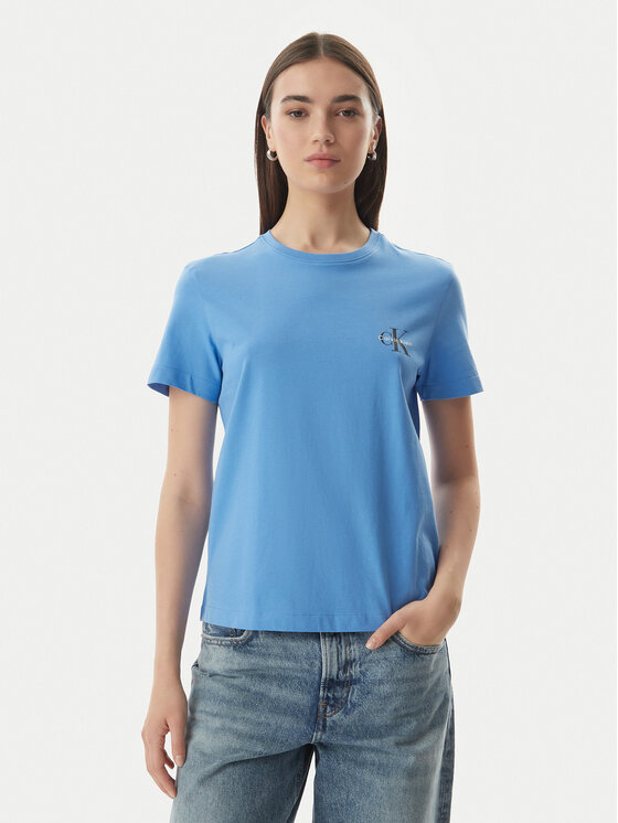 Calvin Klein Jeans Calvin Klein Jeans T-kreklu komplekts LV047C905G Gaiši zila Regular Fit