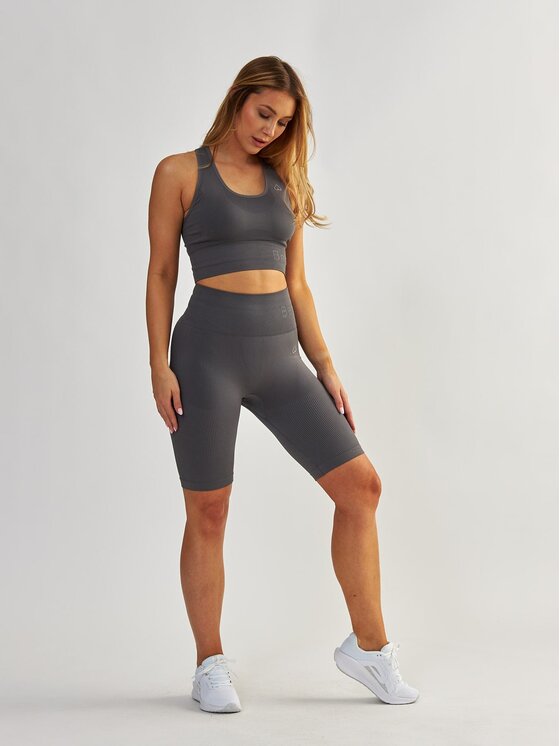 BeShaped BeShaped Szorty sportowe Modelujące Body Boost Szary Shaping Fit