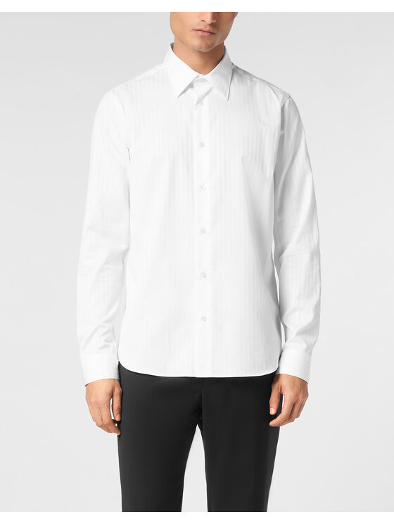 PHILIPP PLEIN PHILIPP PLEIN Košile 22465 Bílá Regular Fit
