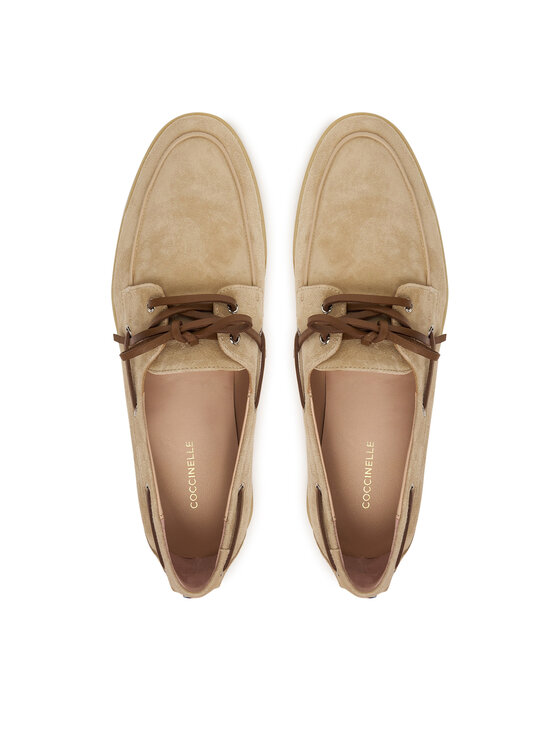 Coccinelle Coccinelle Mokassins Coccinelle C-Cruise E4 T8R 16 01 01 Beige