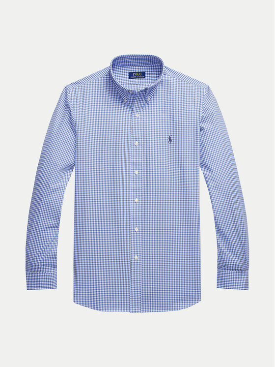 Polo Ralph Lauren Polo Ralph Lauren Cămașă 710928255004 Albastru celest Custom Fit