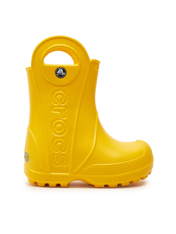 Cizme de cauciuc Crocs Handle It Rain 12803 Yellow