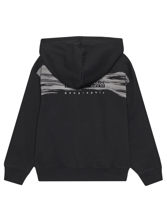 Napapijri Napapijri Μπλούζα B-AHR NP0A891A D Μαύρο Loose Fit