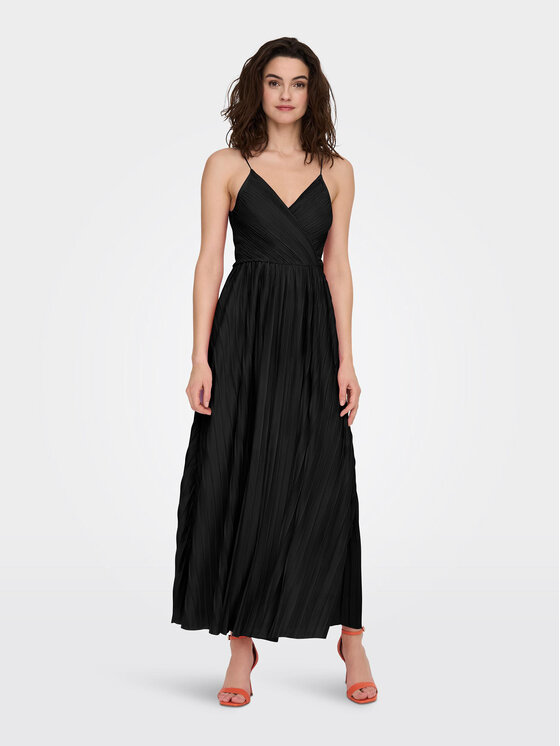 ONLY ONLY Õhtune kleit Elema 15207351 Must Regular Fit