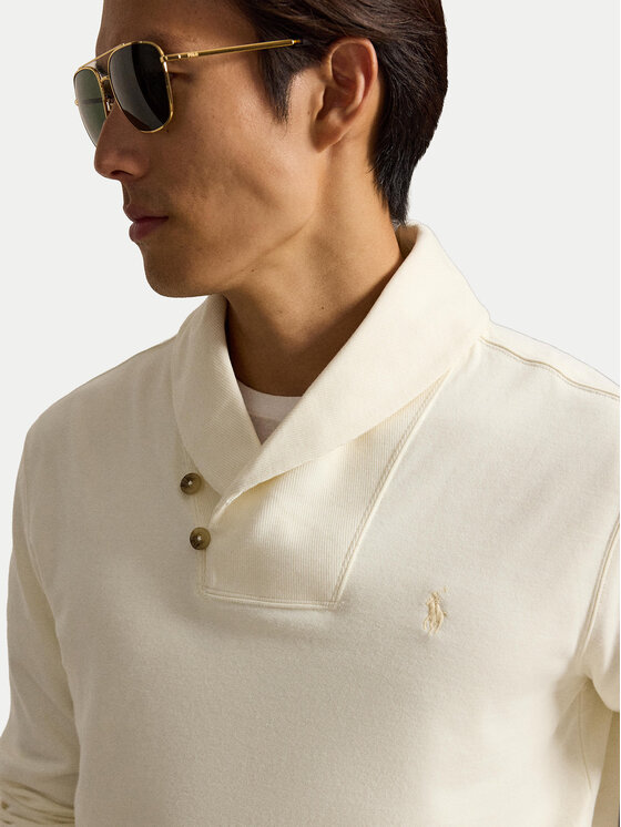 Polo Ralph Lauren Polo Ralph Lauren Sweter 710877989500 Kremowy Regular Fit