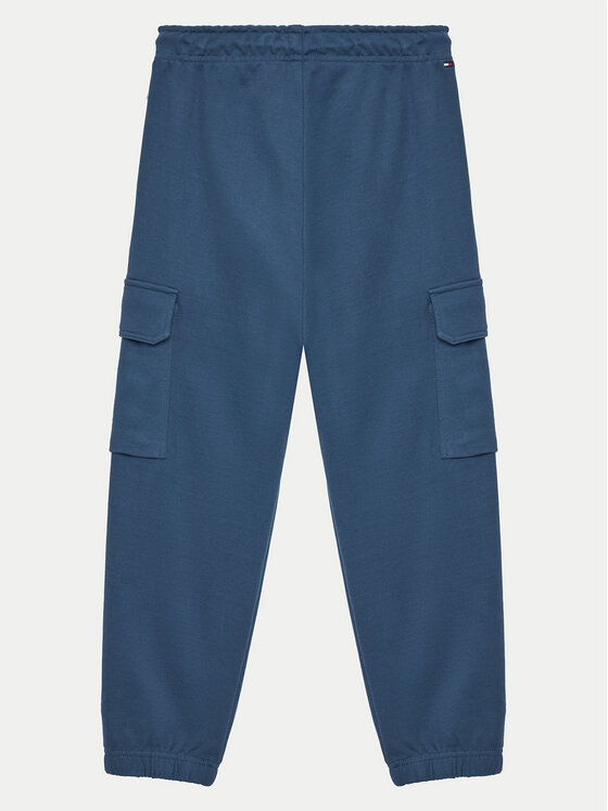 Tommy Hilfiger Tommy Hilfiger Jogginghose Varsity KB0KB09120 Blau Regular Fit