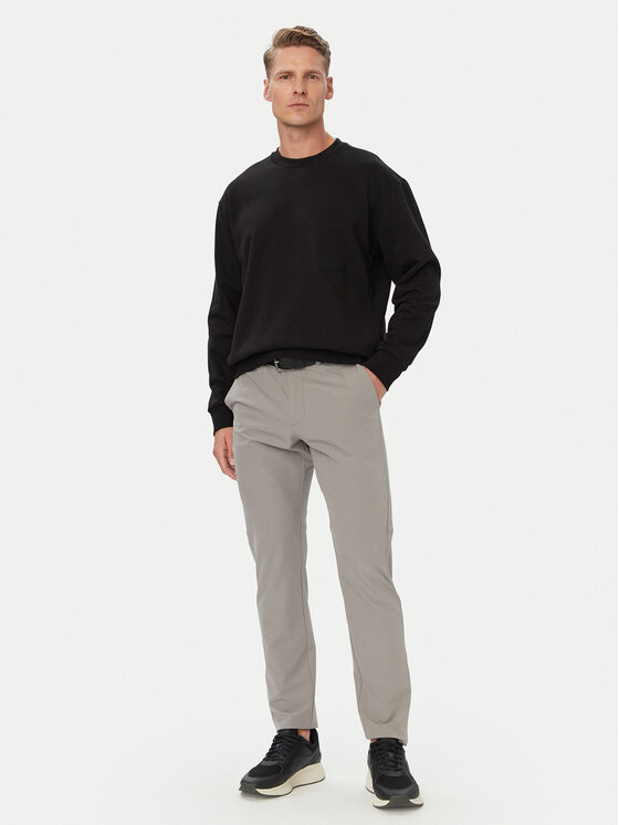 BOSS BOSS Bluza 50564103 Czarny Relaxed Fit