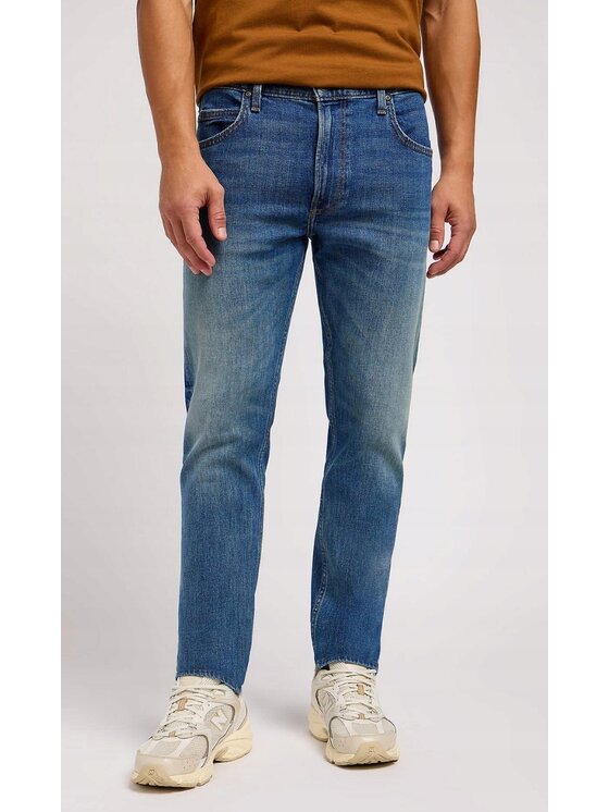Lee Lee Jeansy Rider Niebieski Slim Fit