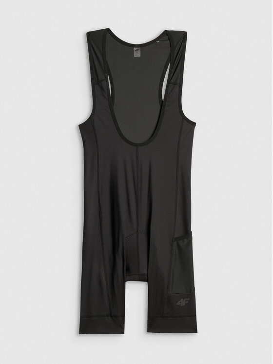 4F 4F Szorty rowerowe ALTERNATIVE PATH Czarny Slim Fit