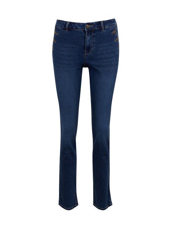 Orsay Orsay Jeansy 312176580000__36 Niebieski Straight Fit