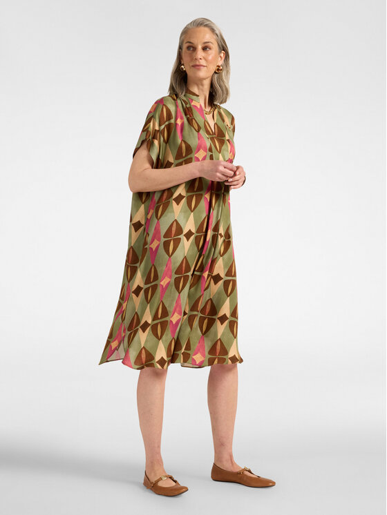 Elena Mirò Elena Mirò Vestito da giorno 7021E000361N001 Marrone A-Line Fit