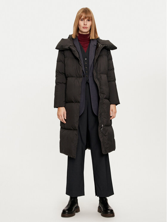 Hetregó Hetregó Kurtka puchowa Valery 8N691 Czarny Loose Fit