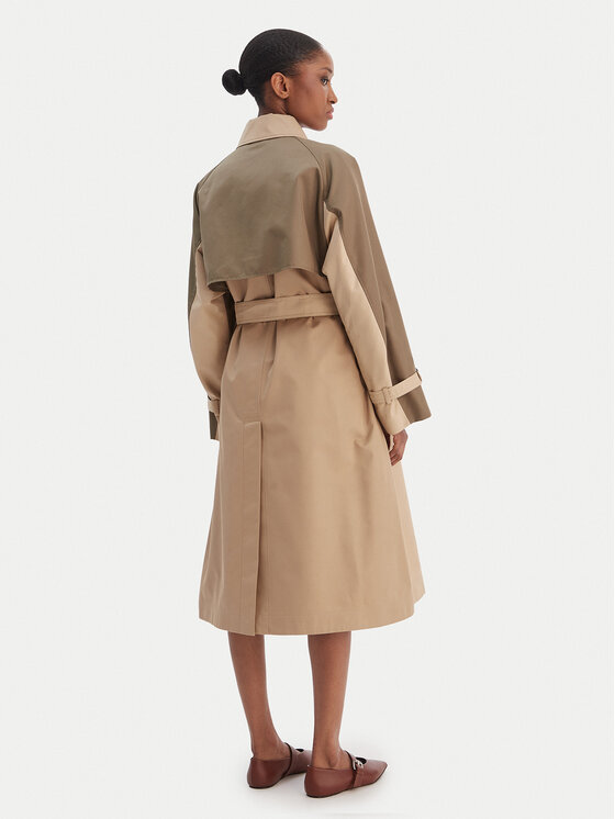 Weekend Max Mara Weekend Max Mara Trench Canasta 2615021021 Bej Relaxed Fit