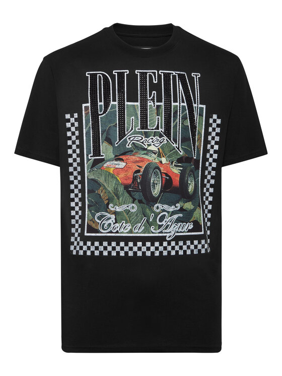 PHILIPP PLEIN PHILIPP PLEIN T-Shirt 23589 Czarny Regular Fit