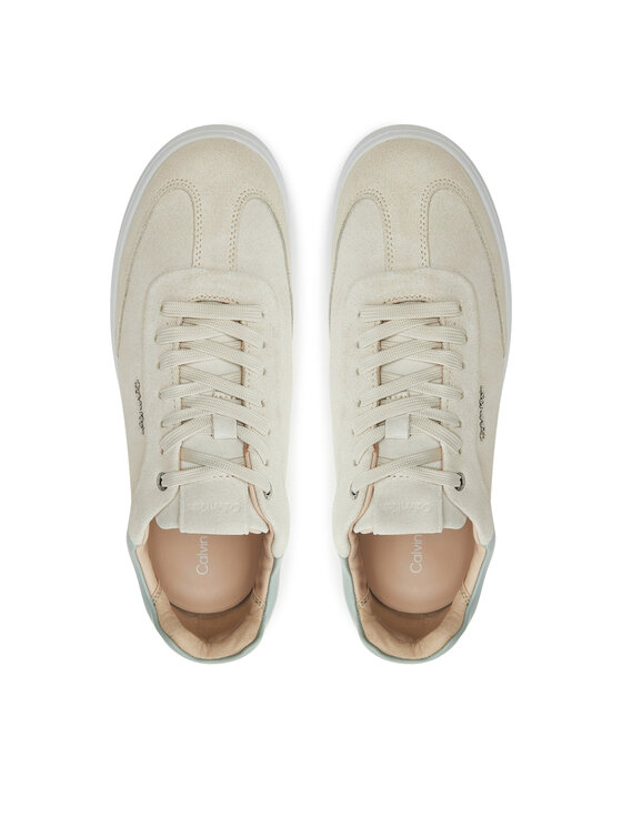 Calvin Klein Calvin Klein Sneakersy Cupsole Lace Up - Sue HW0HW02436 Beżowy