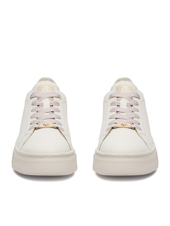 Rieker Rieker Sneakersy CEO-W2601-82 Kremowy