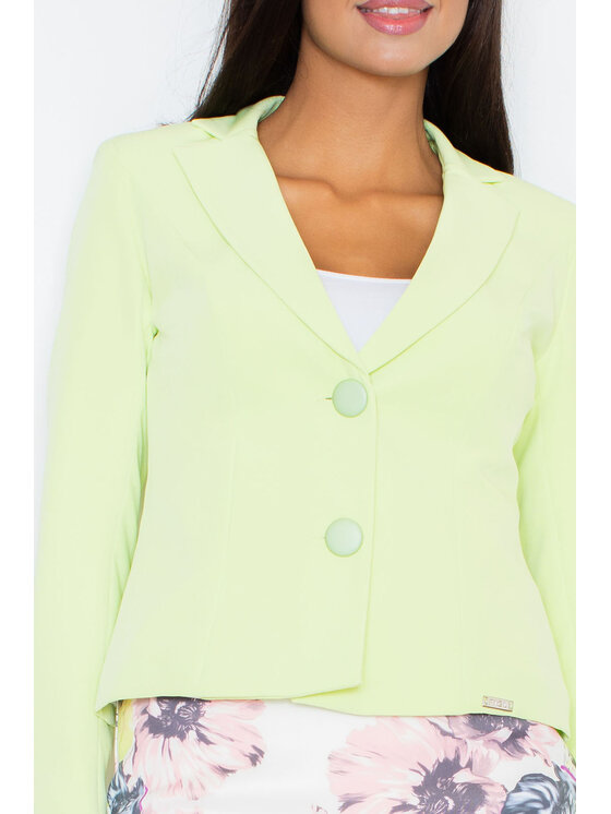 FIGL FIGL Marynarka M379 Zielony Regular Fit