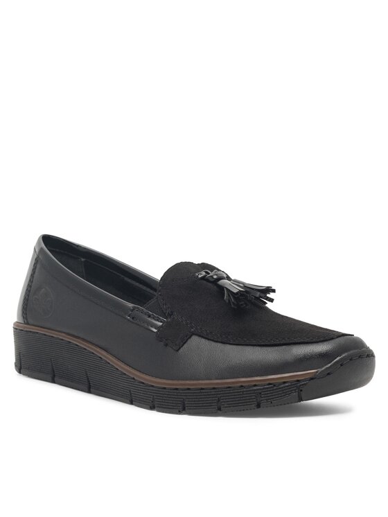 Pantofi Rieker 53771-00 Negru