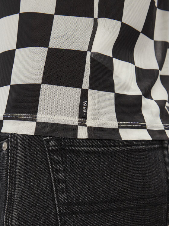 Vans Vans Jopa Position Mesh Mock Neck VN000F73Y281 Črna Regular Fit