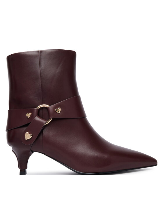 LOVE MOSCHINO LOVE MOSCHINO Ботильйони JA21077G0PIA0552 Бордовий