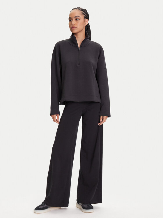 adidas adidas Μπλούζα ALL SZN Soft Lux JM1659 Μαύρο Loose Fit