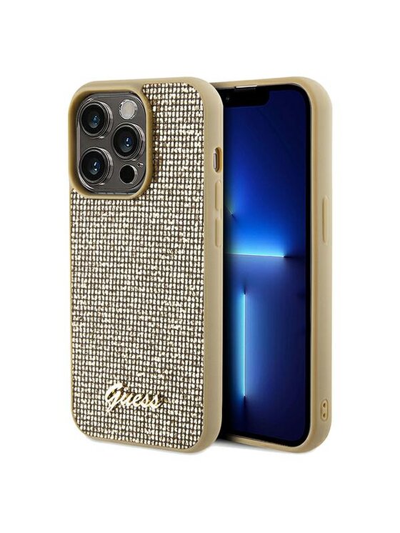 Etui na telefon Guess, Złote, iPhone 14 Pro Max