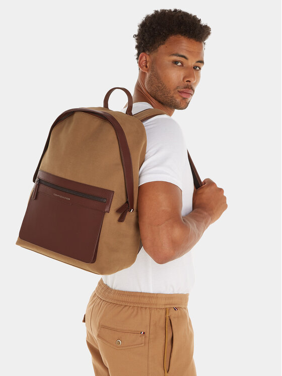 Tommy Hilfiger Tommy Hilfiger Ruksak Th Classic Dome Backpack AM0AM12228 Hnedá