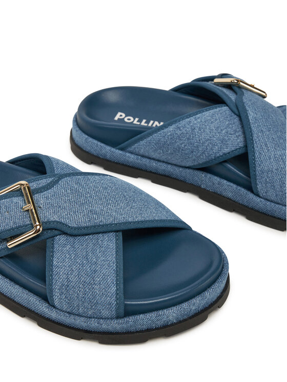 Pollini Pollini Natikači SA28094G1MTQ0707 Mornarsko modra