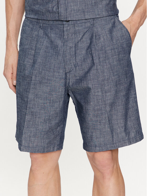 United Colors Of Benetton United Colors Of Benetton Шорти з тканини 4WV1U9005 Cиній Regular Fit