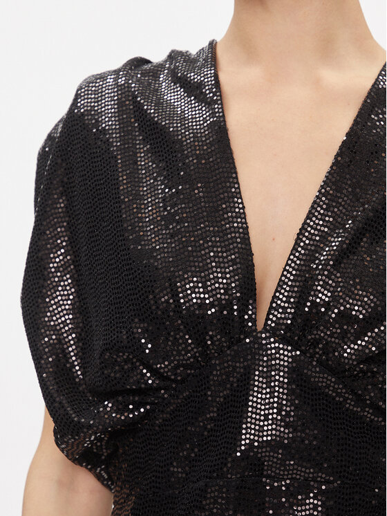 Rinascimento Rinascimento Coctailkleid CFC0116365003 Schwarz Regular Fit
