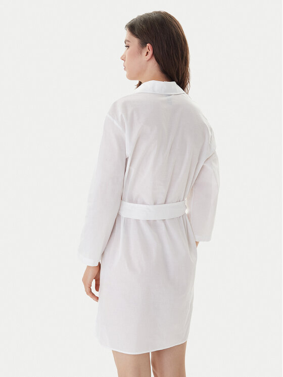 KARL LAGERFELD KARL LAGERFELD Plážové šaty A2W46075 Biela Regular Fit