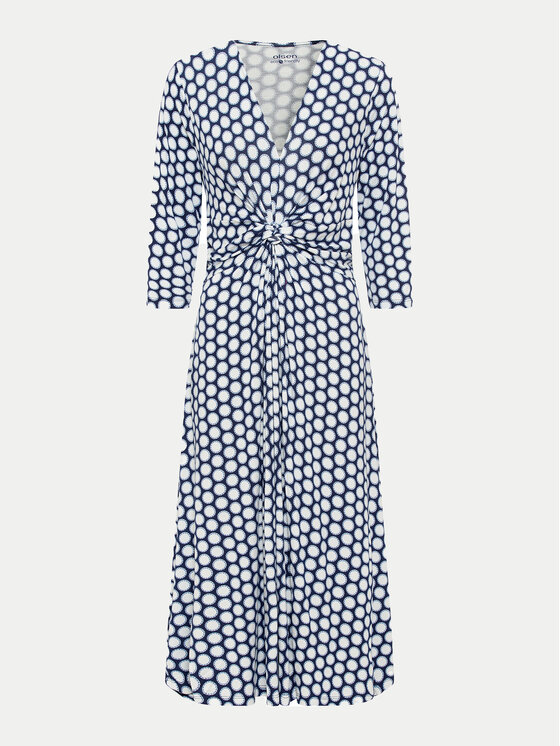Olsen Olsen Sukienka codzienna 13001758 Niebieski Regular Fit
