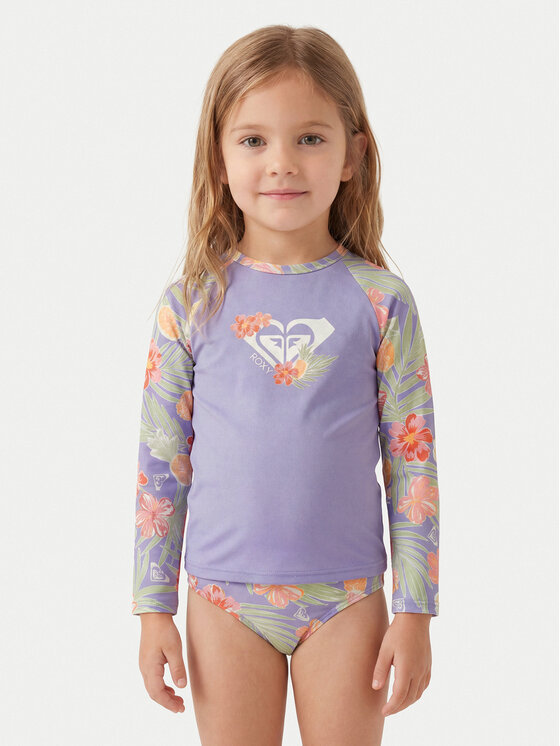 Roxy Set de tricou și costum de baie ERLWR03330 Albastru