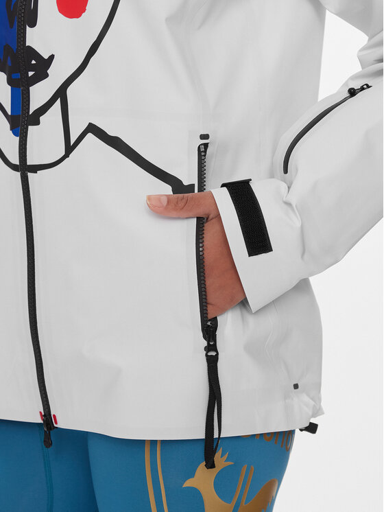 Rossignol Rossignol Skijaška jakna Eco Logic RLKWJ50 Bijela Slim Fit