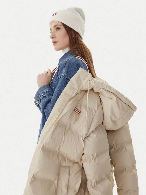 Hunter Hunter Wintermantel Hutchison HARW0001252 Beige Regular Fit
