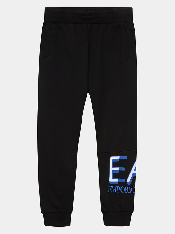 EA7 Emporio Armani Pantaloni trening 6RBP58 BJ05Z 1200 Negru Regular Fit