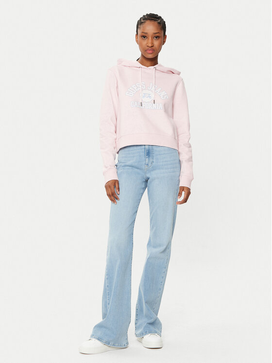Guess Guess Суитшърт W5RQ29 K68I4 Бежов Regular Fit