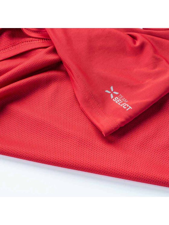 Huari Huari T-Shirt Alumini Poland Czerwony Short Fit