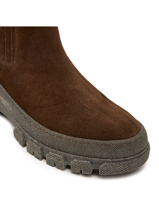 Weekend Max Mara Weekend Max Mara Боти тип челси Genepi 24257960556 Кафяв