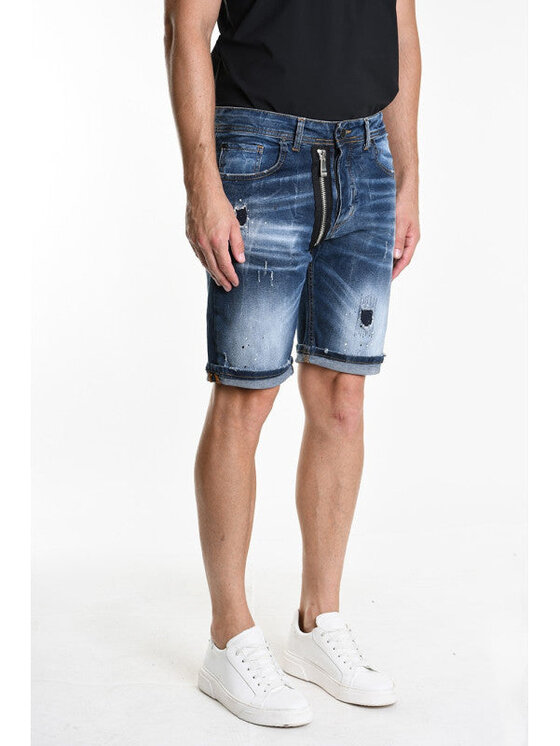 Xagon Xagon Szorty P25032UM256Z Niebieski Regular Fit