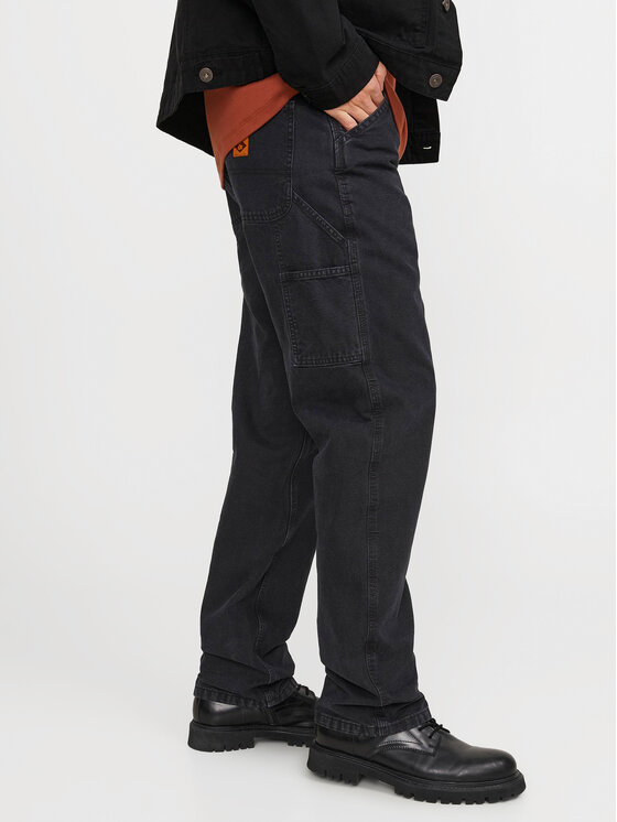 Jack&Jones Jack&Jones Traperice Eddie 12252802 Crna Loose Fit