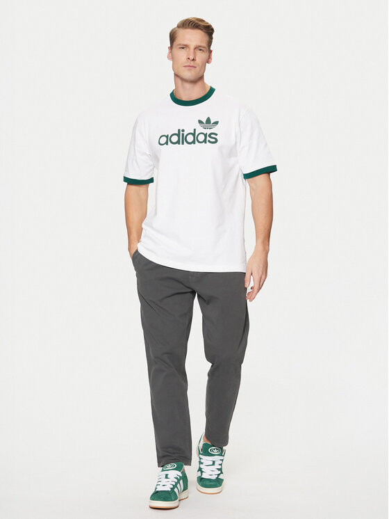 adidas adidas T-shirt Simple JC8371 Bianco Regular Fit