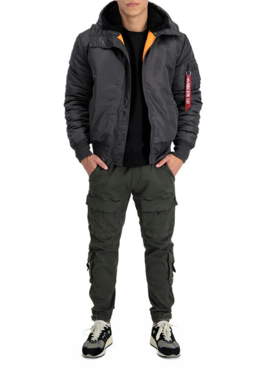 Kurtka bomber, rozmiar 3XL, Szary, AI.158104-684-M