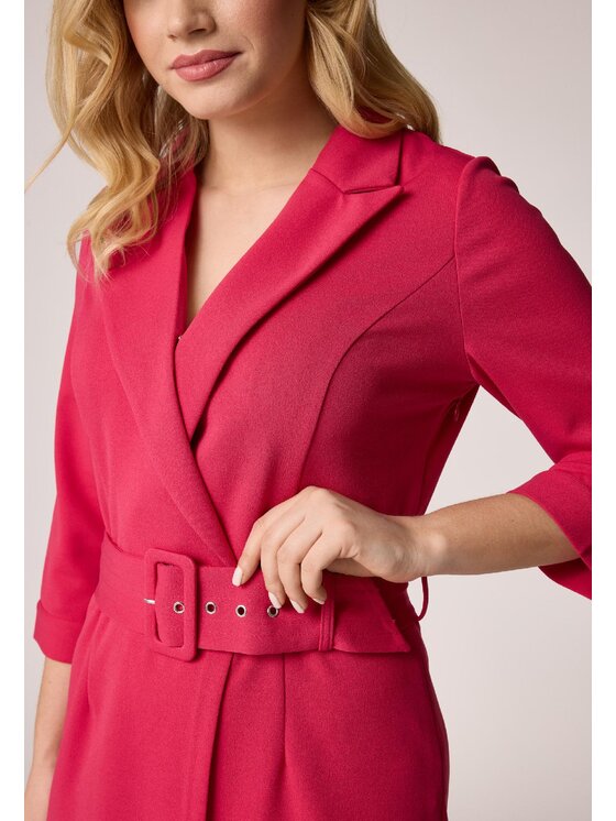 QUIOSQUE QUIOSQUE Každodenné šaty Quiosque 4OM008504 Bordová Regular Fit